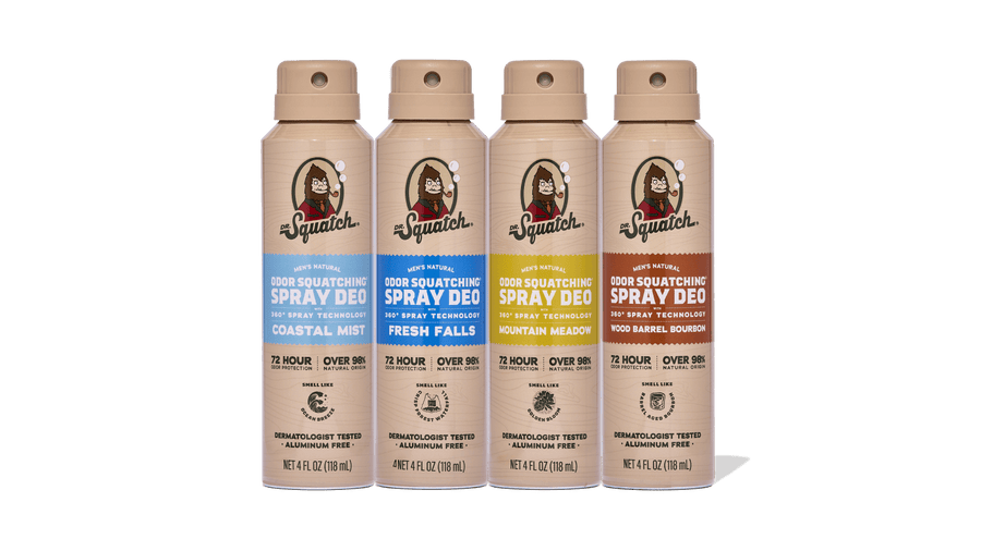 Spray Deodorant 4-Pack H4