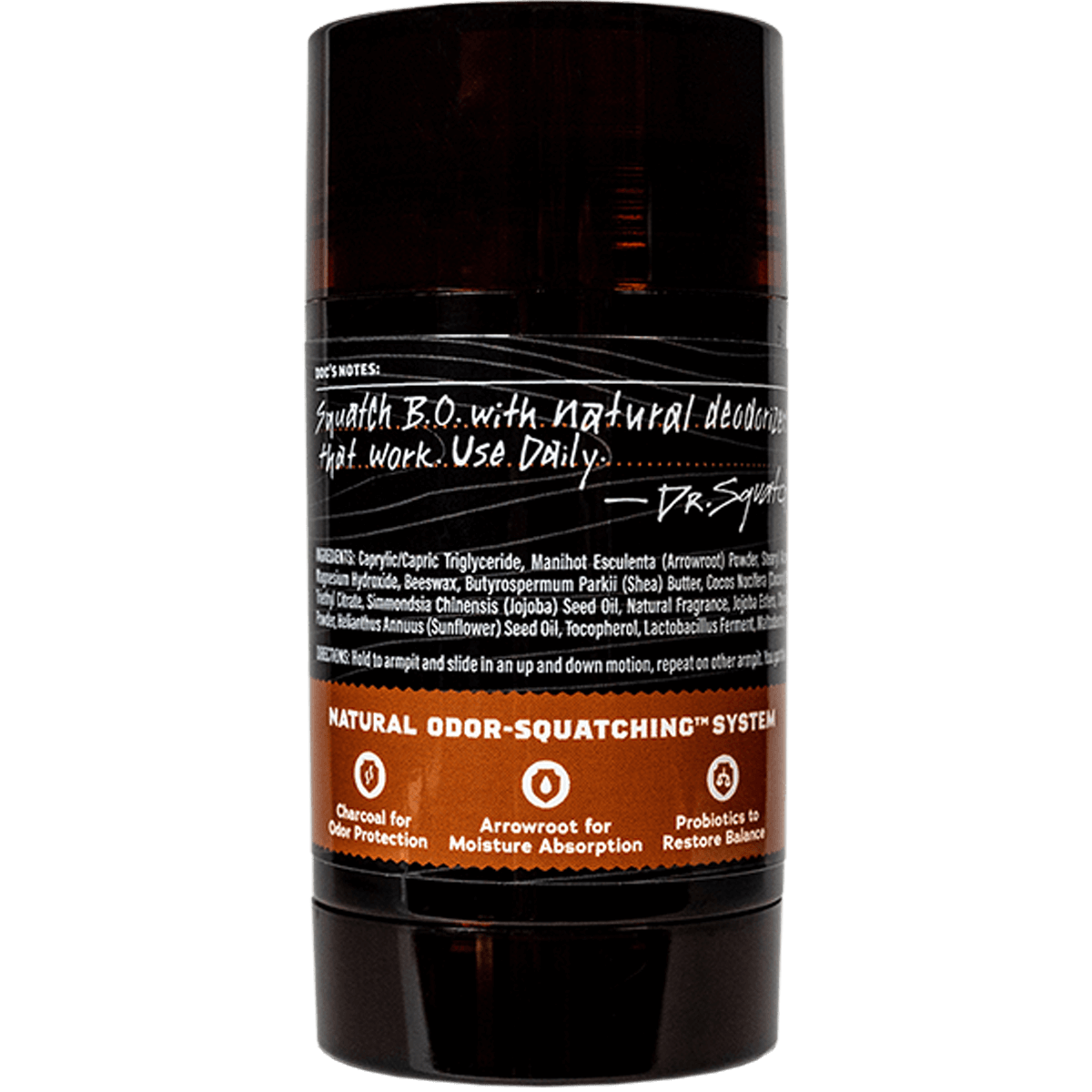 Essentials: Wood Barrel Bourbon Deodorant D3