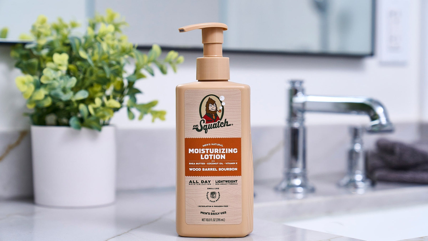 Wood Barrel Bourbon Lotion J1
