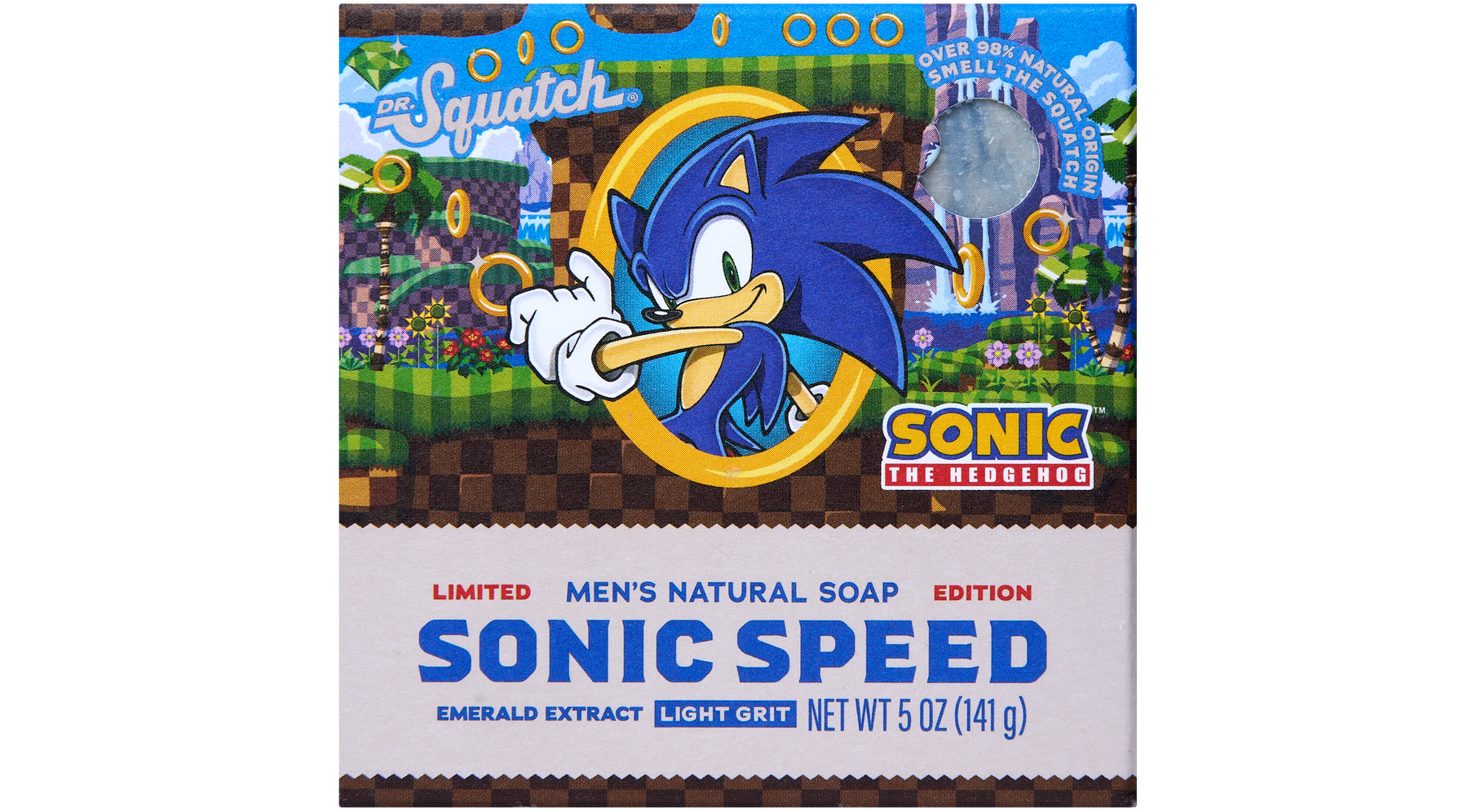 Sonic Speed Super Pack - Exclusive Limited Edition Bar Soap and Deodorant Bundle M8