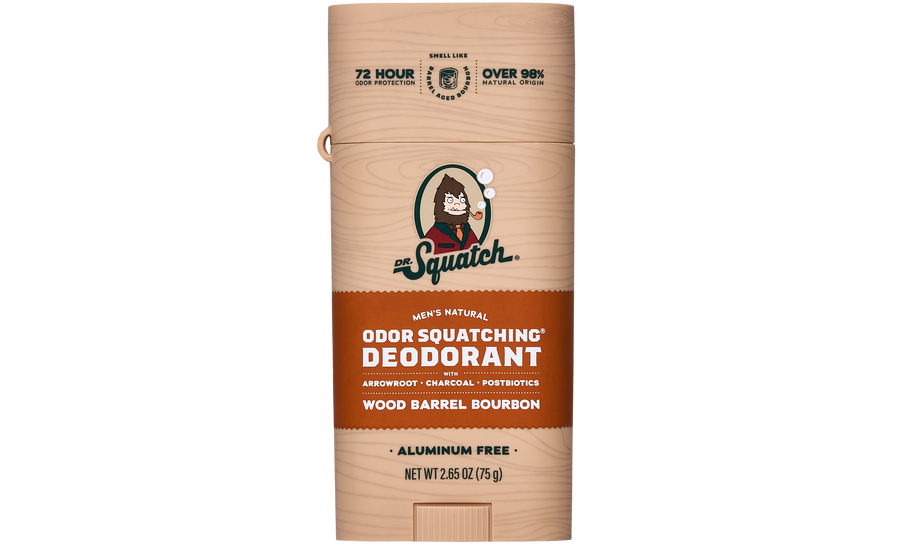 Wood Barrel Bourbon Deo Flask Q9