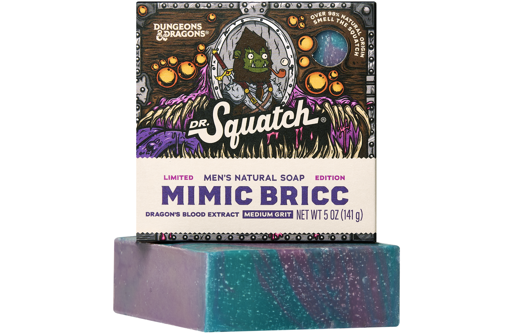 Dungeons & Dragons Mimic Bricc 3-Pack - Exclusive Limited Edition Bar Soap W9