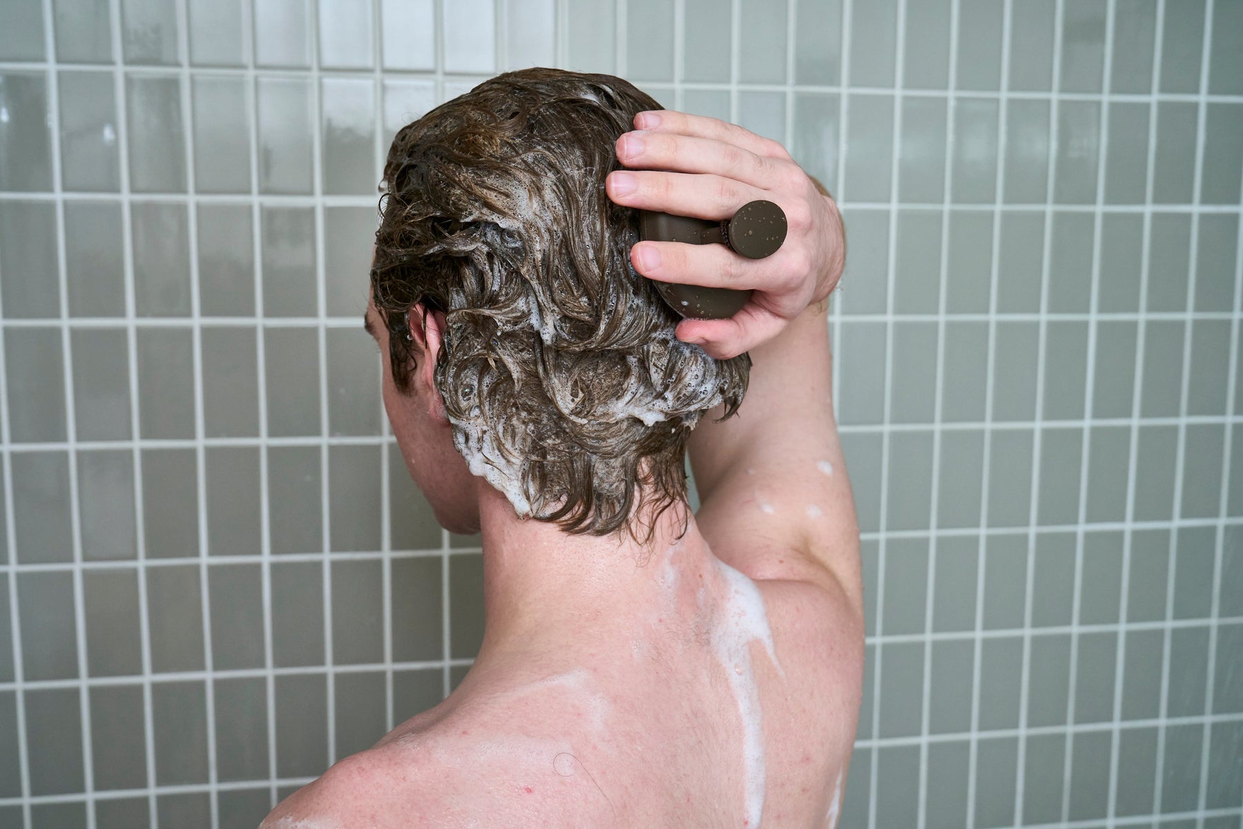 Hair Care Kit + Free Scalp Scrubber | Full & Thick Shampoo | Moisturizing Conditioner | Natural Products for Men G9
