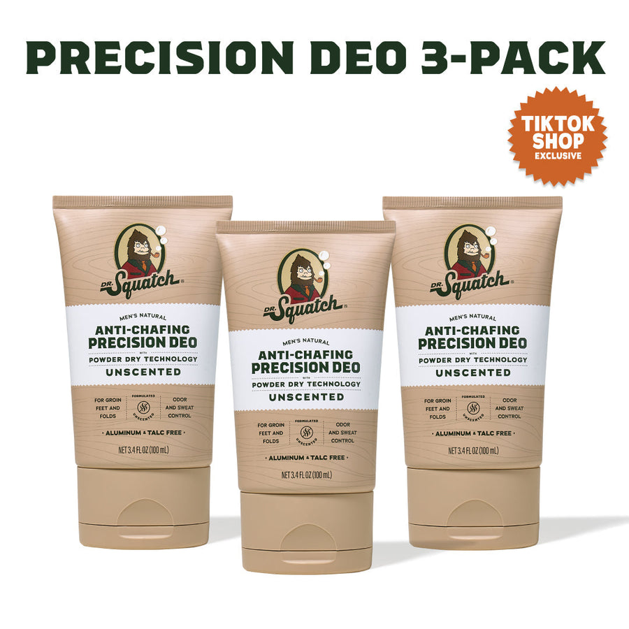 Precision Deo Fragrance Free - 3-Pack X3