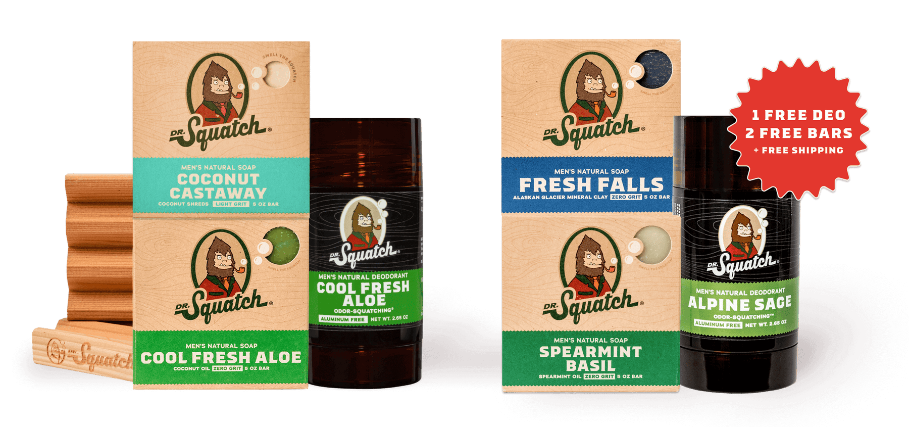 Deodorant & Soap Starter Set R9