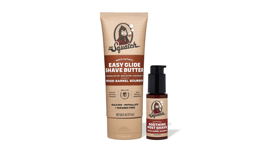 Wood Barrel Bourbon Smooth Shave Bundle R1