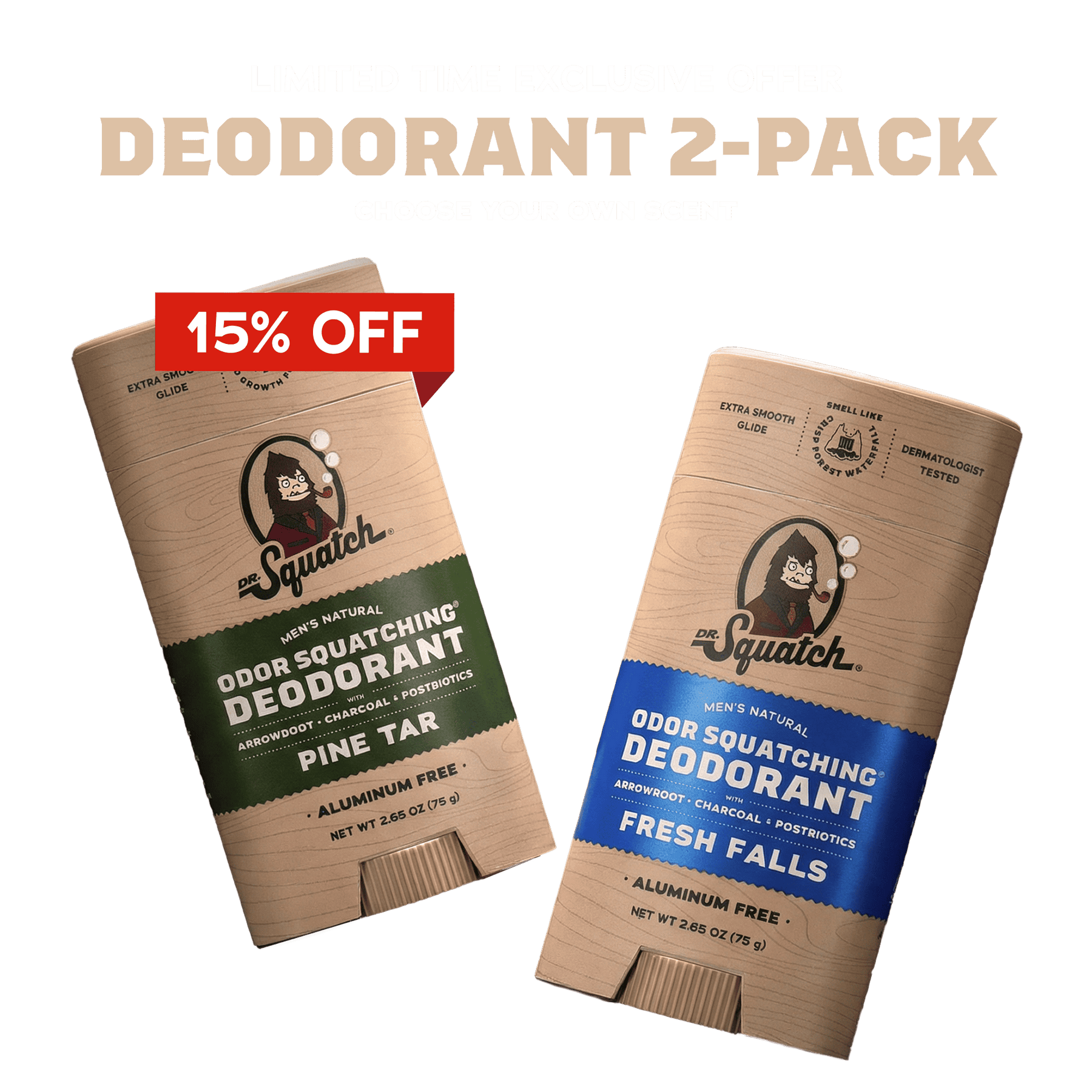 Exclusive: Deodorant 2-Pack Offer V6