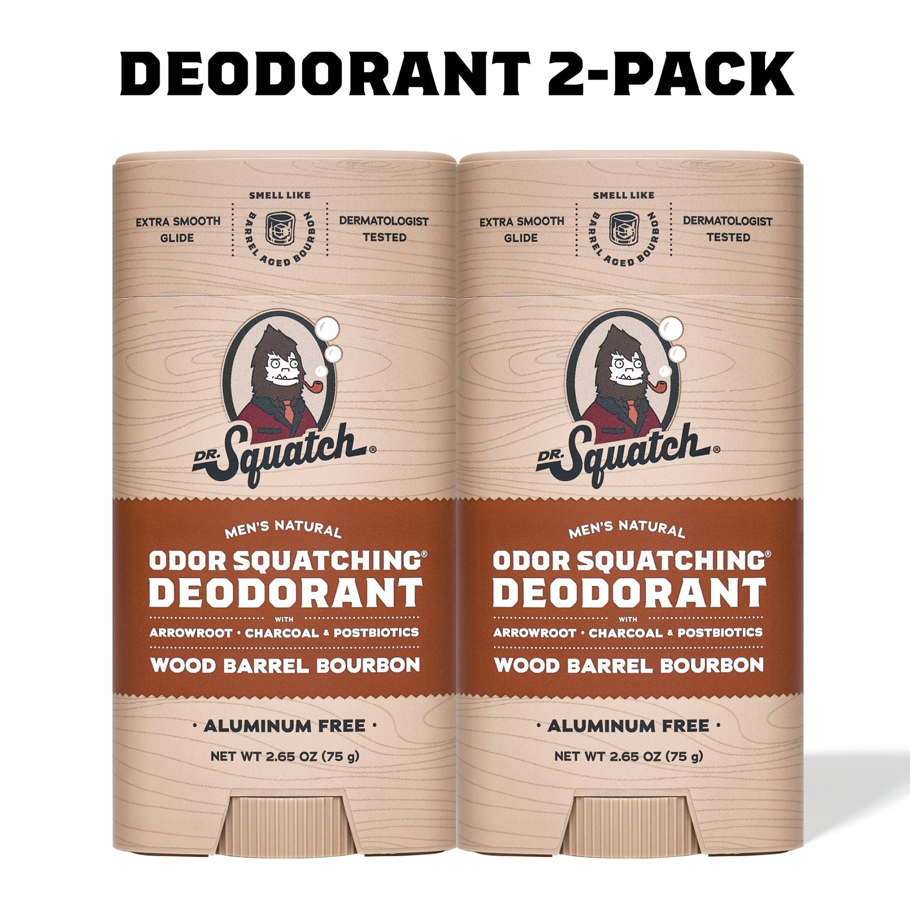 Wood Barrel Bourbon 2-Pack Deodorant T3
