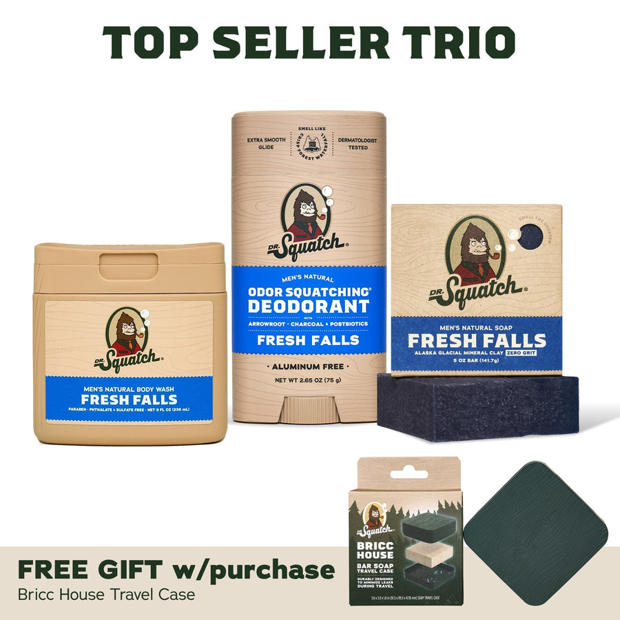 Soap, Deo, Body Wash + Travel Case K4