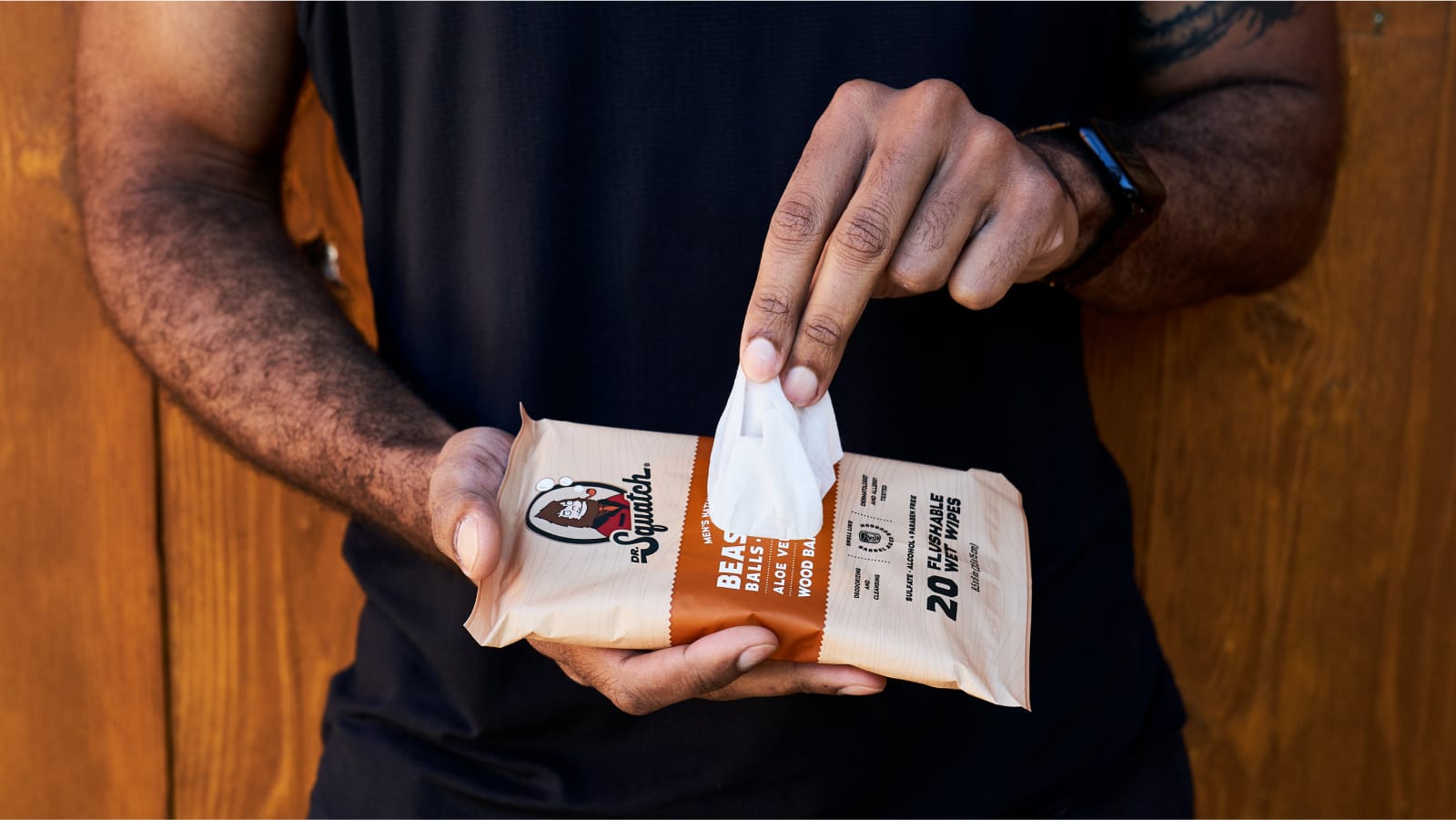 FREE Wood Barrel Bourbon Wipes P3