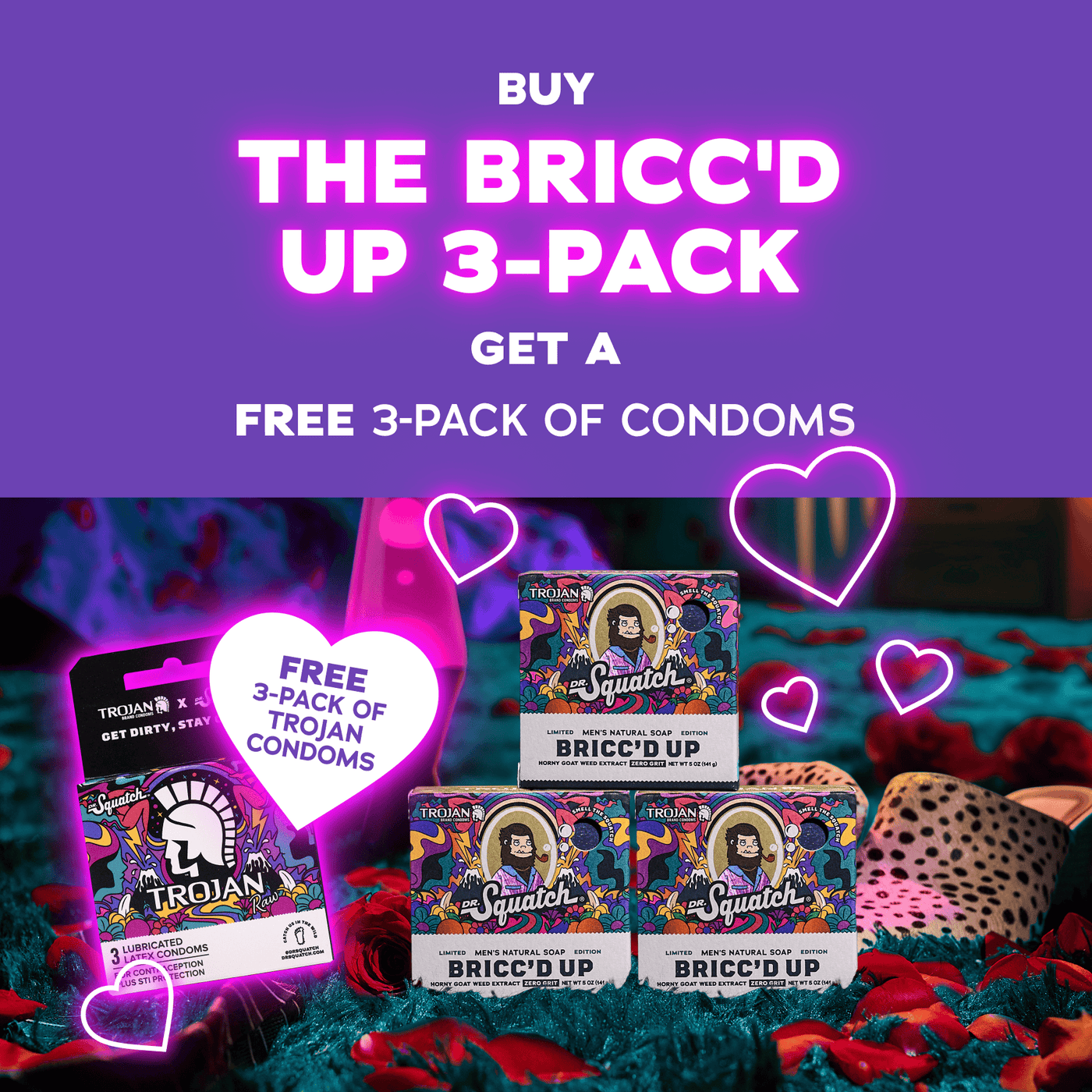 Bricc'd Up Condom 3-Pack N3