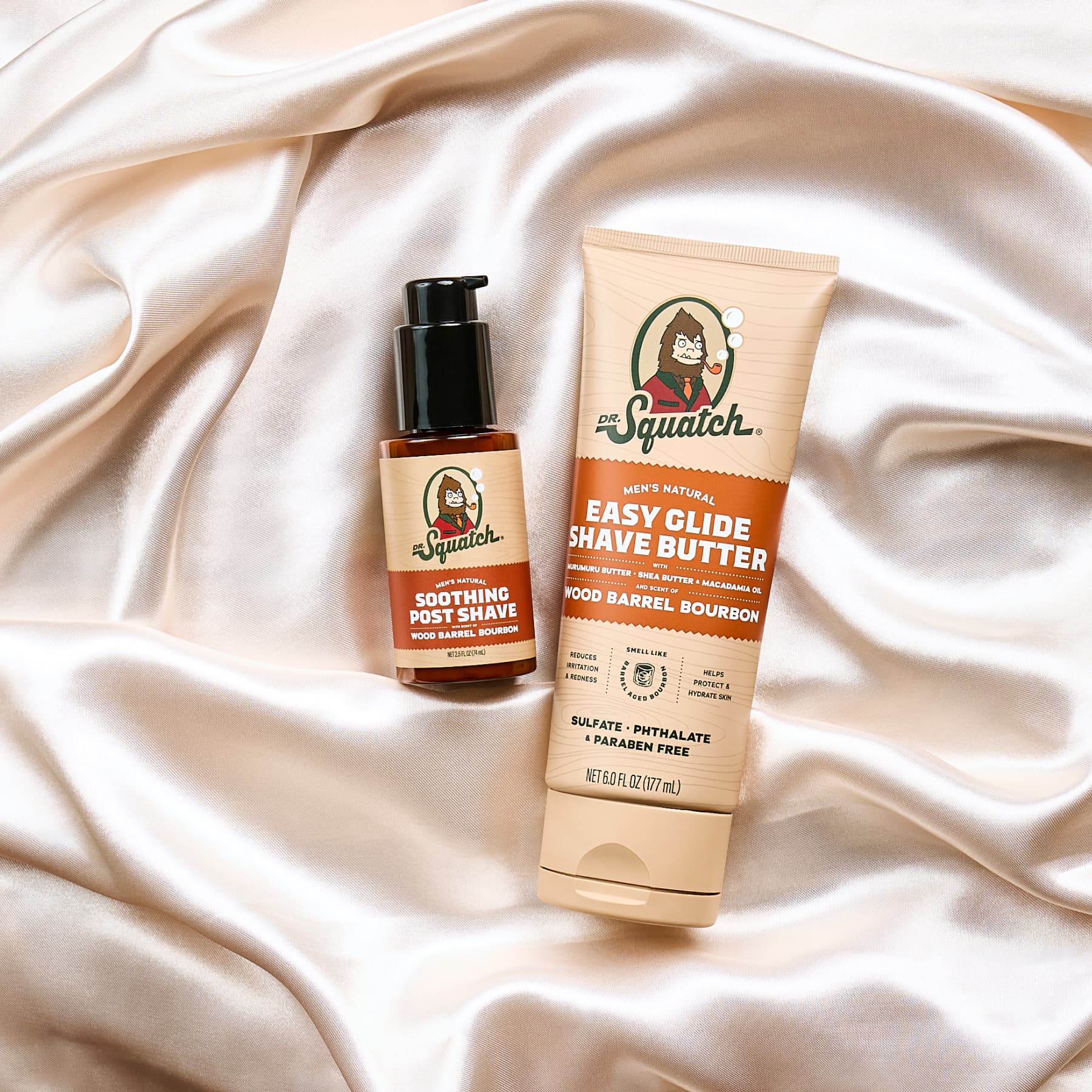 Wood Barrel Bourbon Smooth Shave Bundle R1