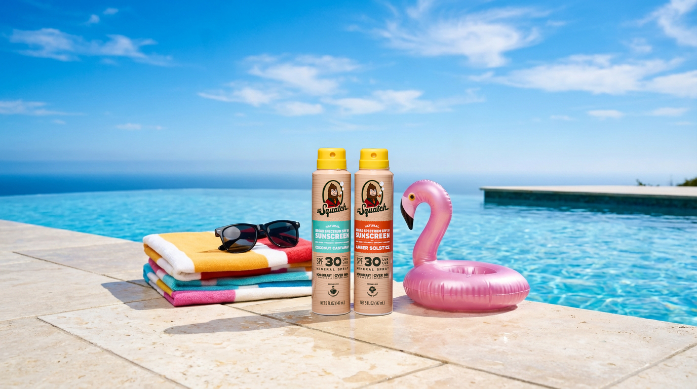 Spray Sunscreen 2-Pack | SPF 30 UVA/UVB Protection | Non-Greasy Mineral Sunscreen for Men Z6