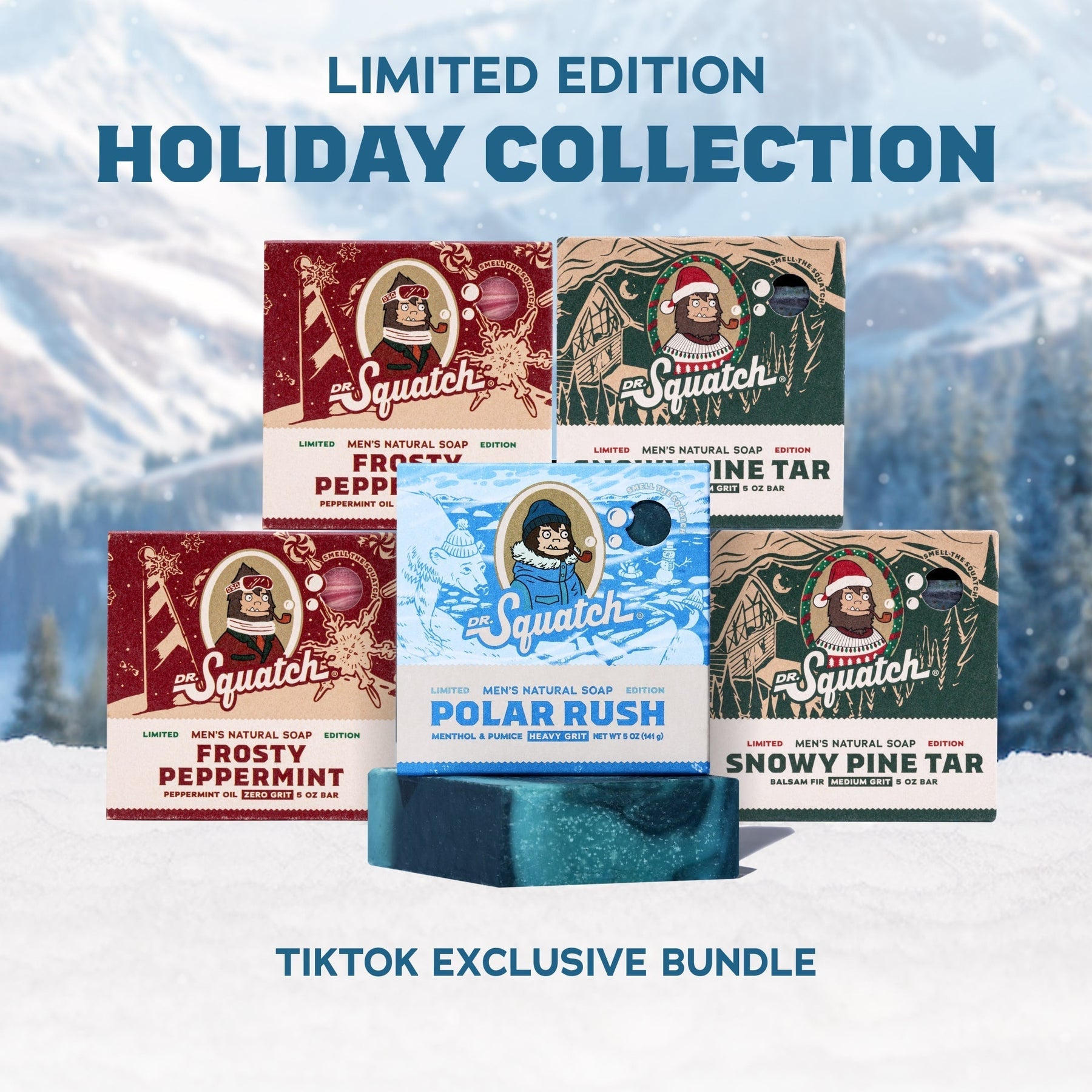 5-Pack Holiday Soap G7