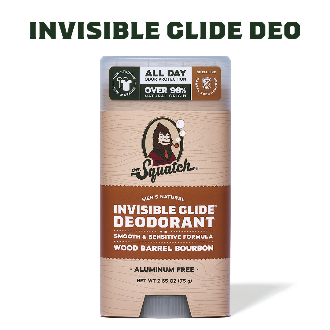Wood Barrel Bourbon Invisible Glide Deo F5