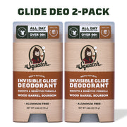 Wood Barrel Bourbon 2-Pack Invisible Glide Deo F3