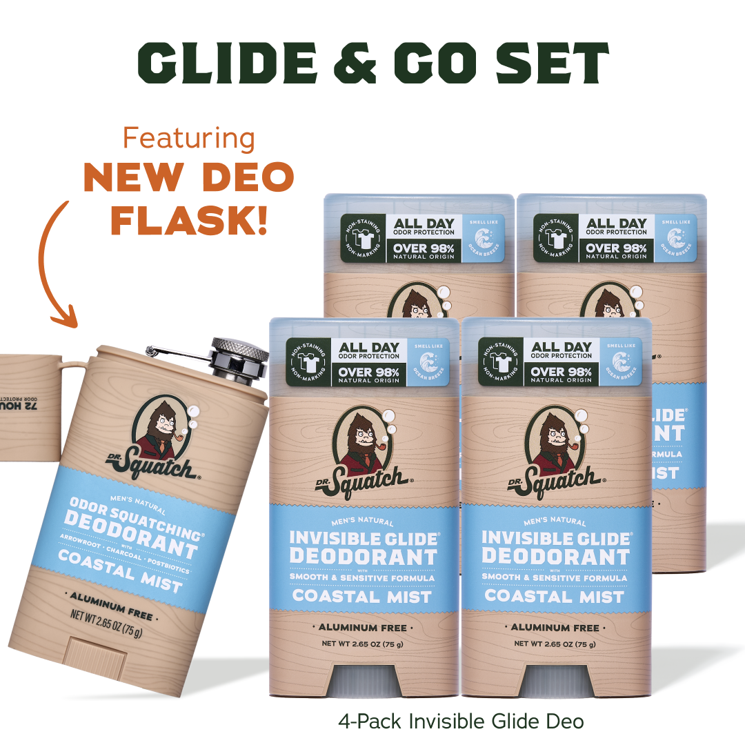 Coastal Mist IG Glide 4-Pack + Deo Flask J0