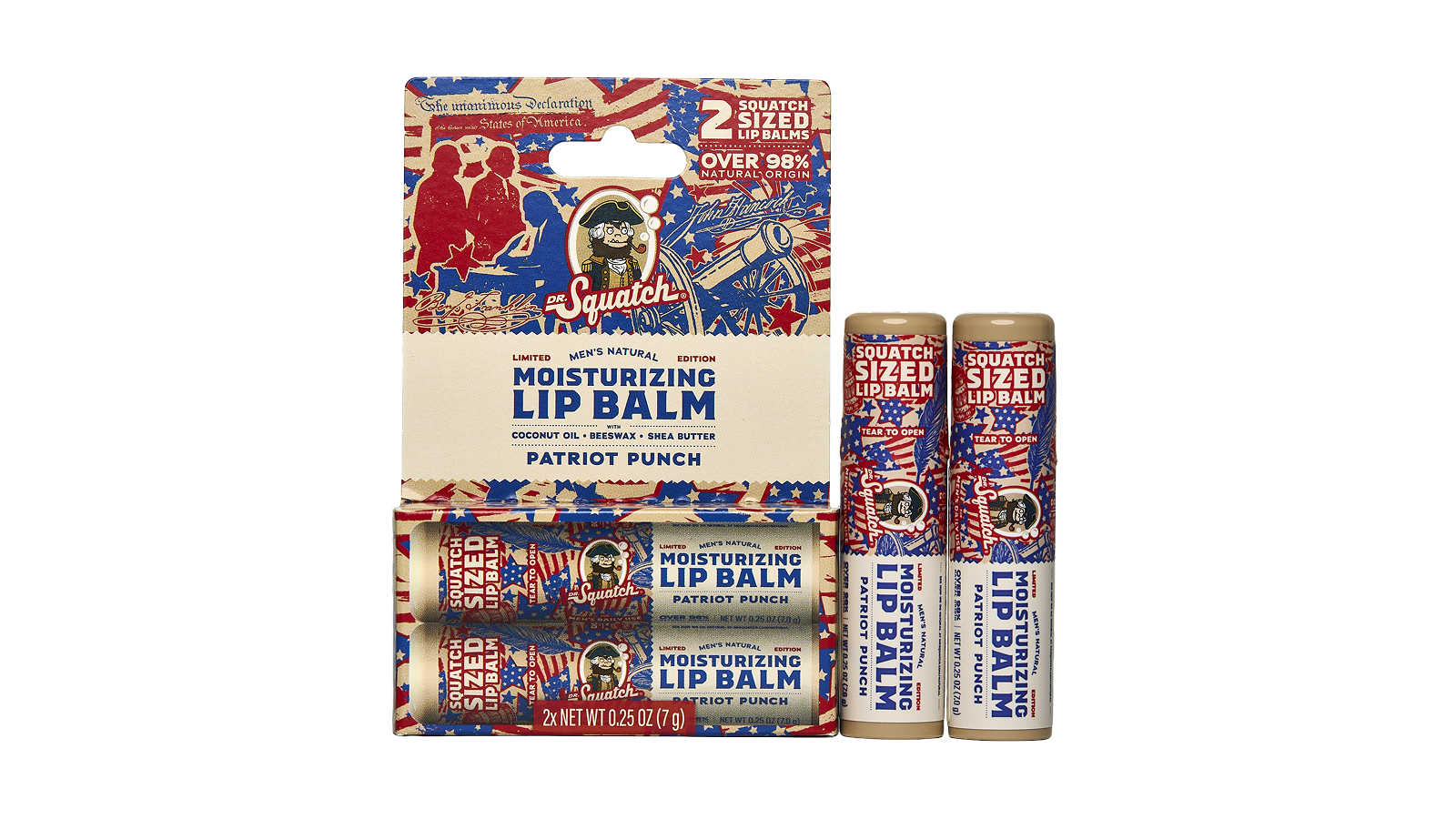 Patriot Punch Lip Balm 2-Pack X7