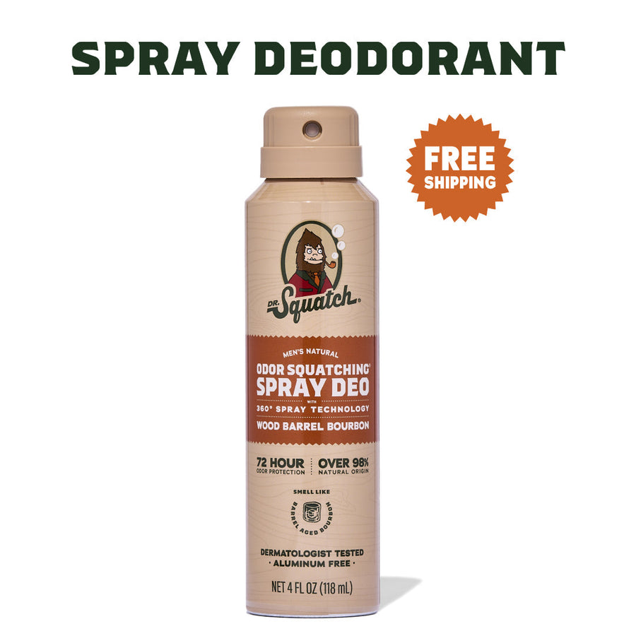 Wood Barrel Bourbon Spray Deo G9