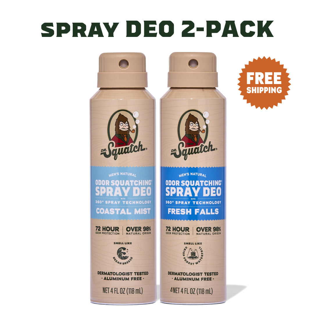 Coastal Mist & Fresh Falls 2-Pack Spray Deo K6