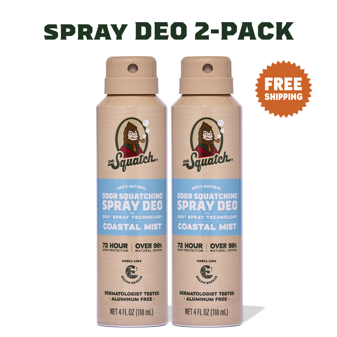 Coastal Mist 2-Pack Spray Deo X9