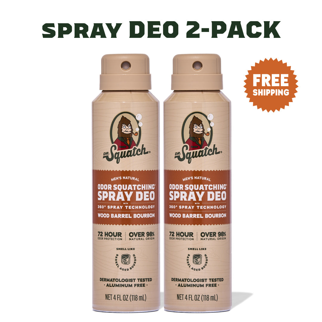 Wood Barrel Bourbon 2-Pack Spray Deo L6