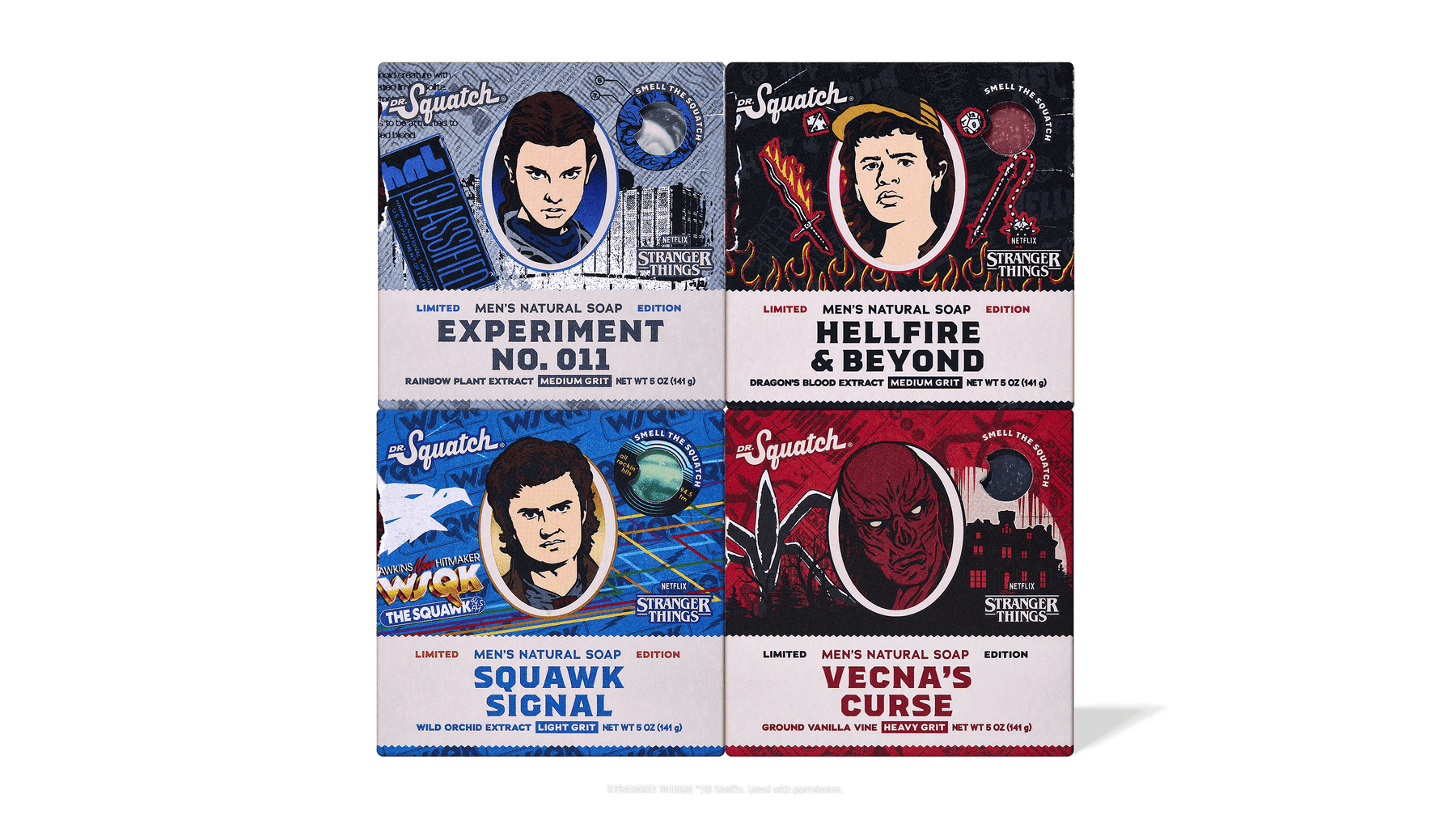 Stranger Things 4-Pack U0