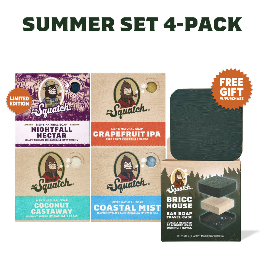 Summer Set 4-Pack + GWP Travel Case R4
