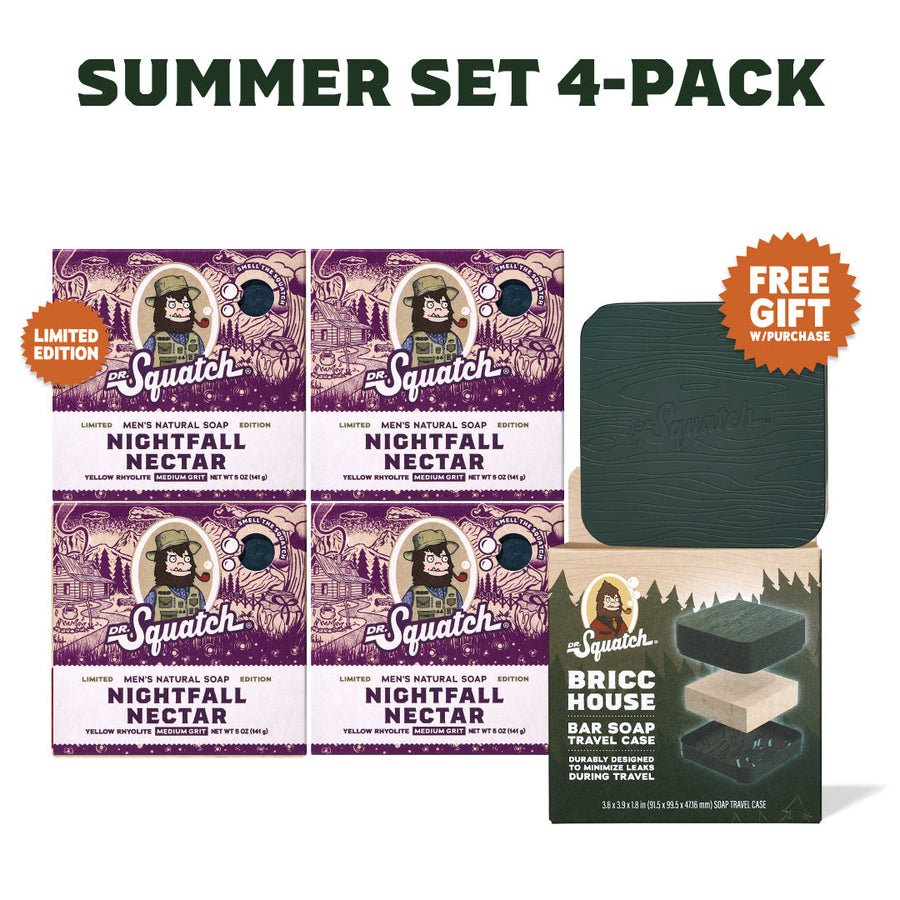 Summer Set 4-Pack + GWP Travel Case K4