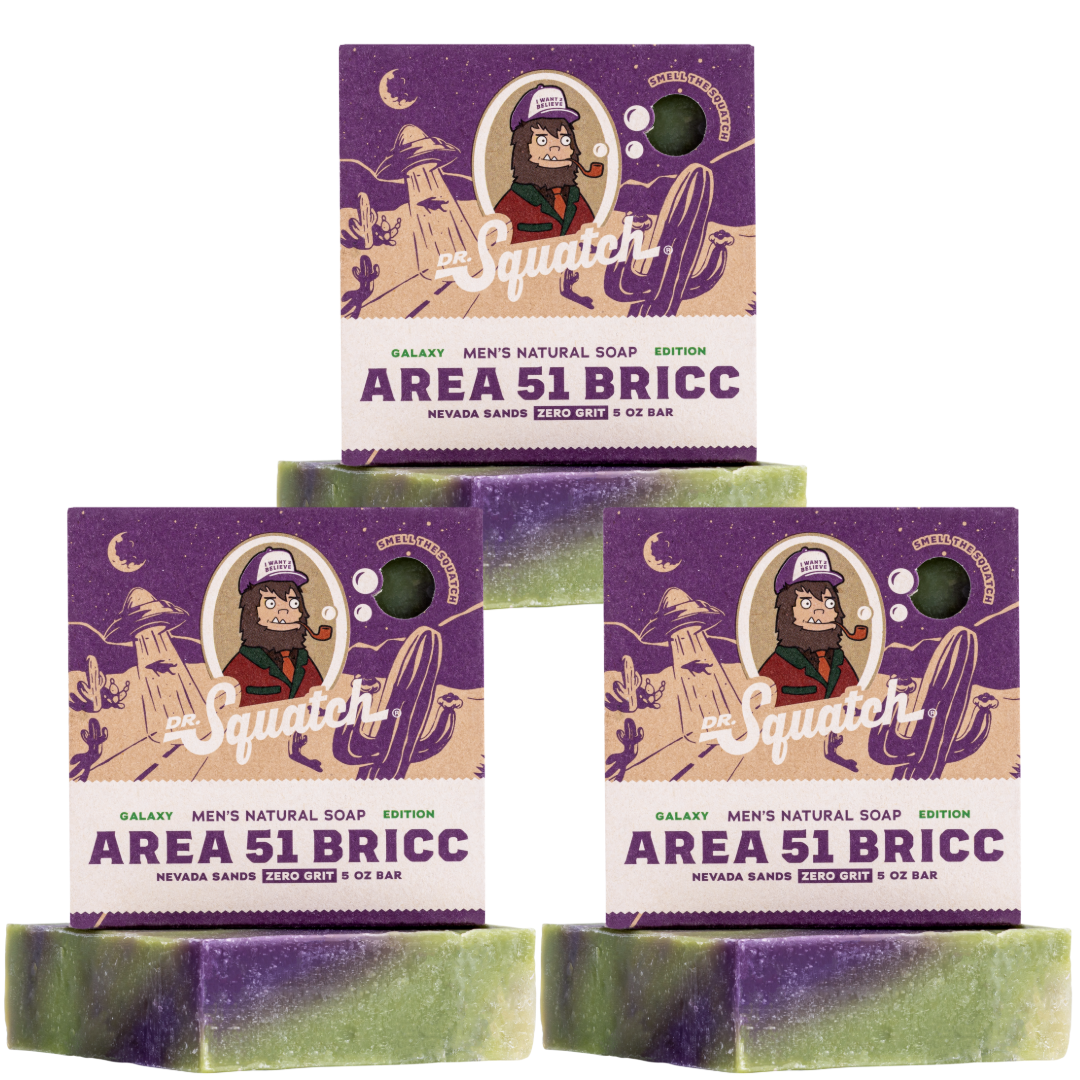 Area 51 Bar Soap 3-Pack Limited Edition S1