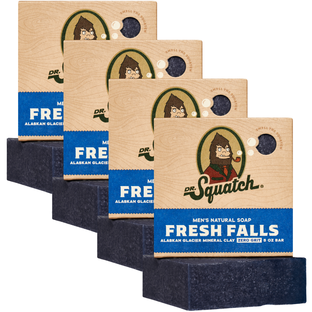 4-Pack Fresh Falls Natural Bar Soap H6