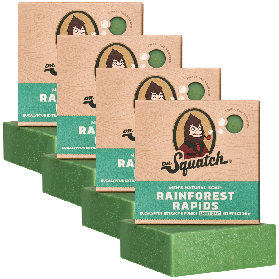4-Pack Rainforest Rapids Natural Bar Soap G6