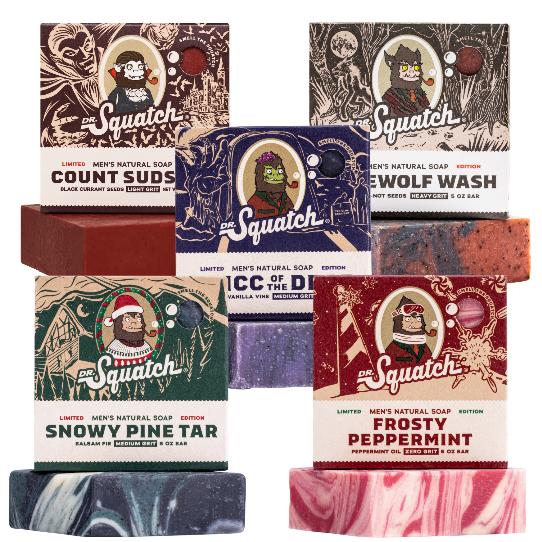 Holiday Hangover 5-Pack Natural Bar Soap W5