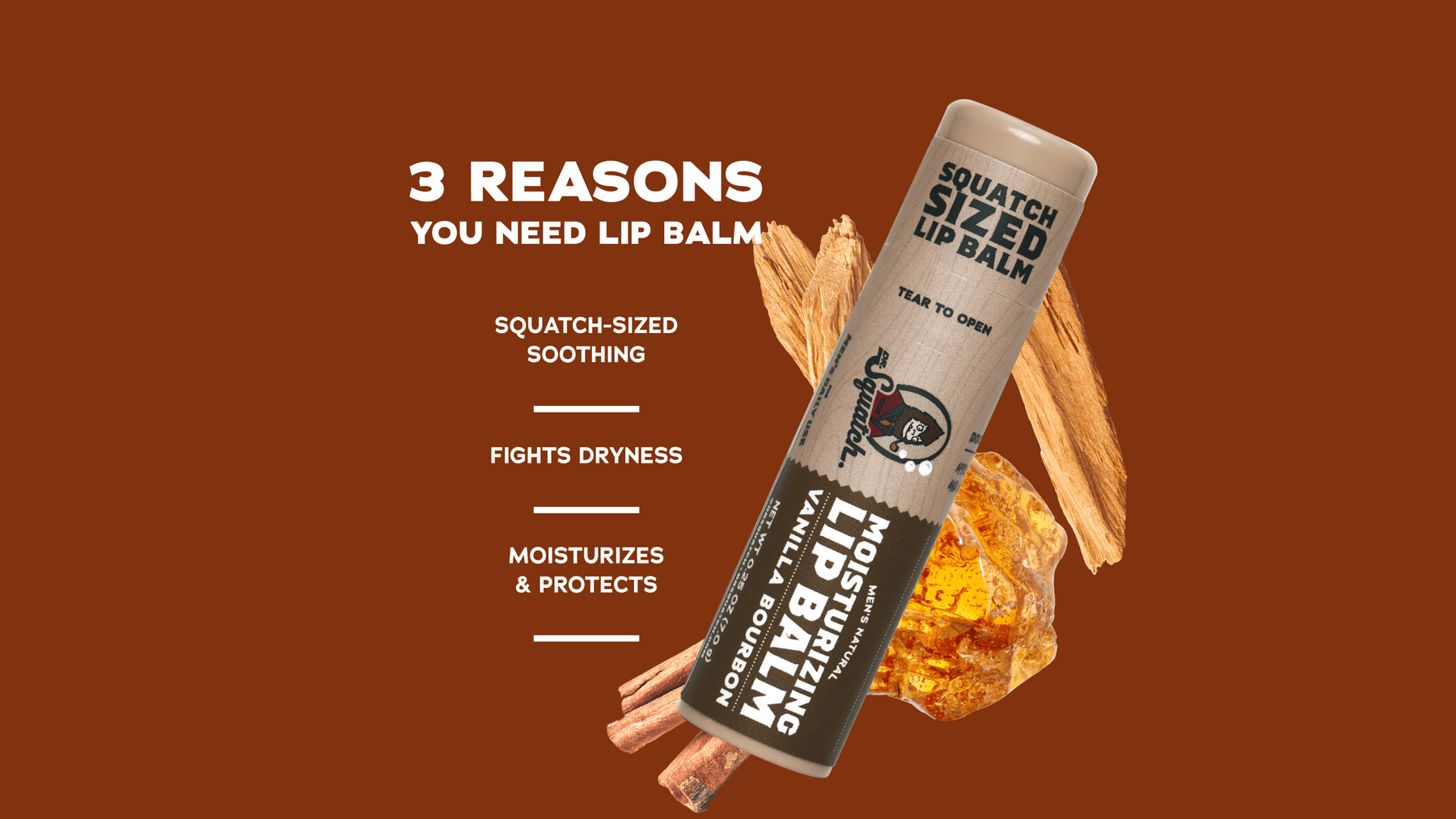 Vanilla Bourbon Lip Balm J8
