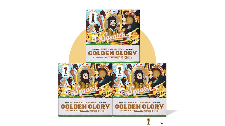 FIFA Golden Glory 3-Pack Bar Soap Bundle D9