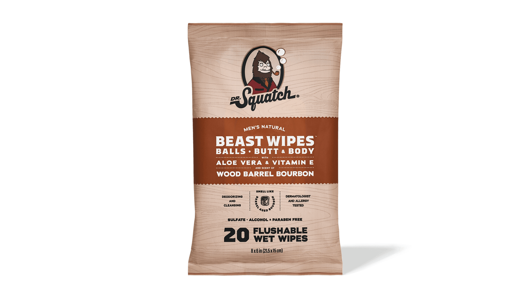 FREE Wood Barrel Bourbon Wipes P3