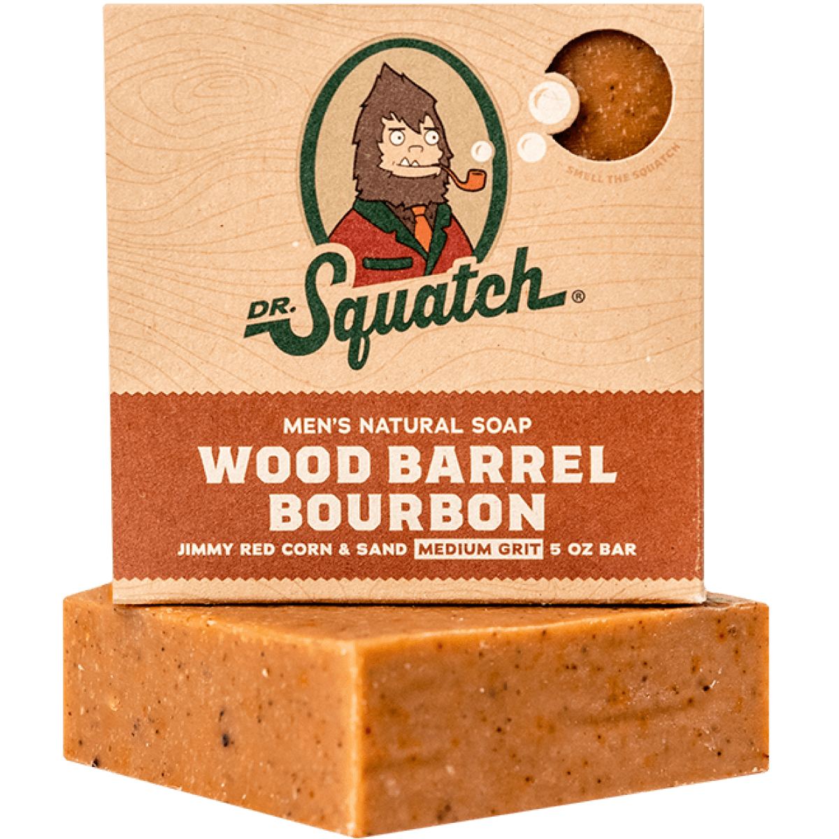 Essentials: Wood Barrel Bourbon Bar Soap V7