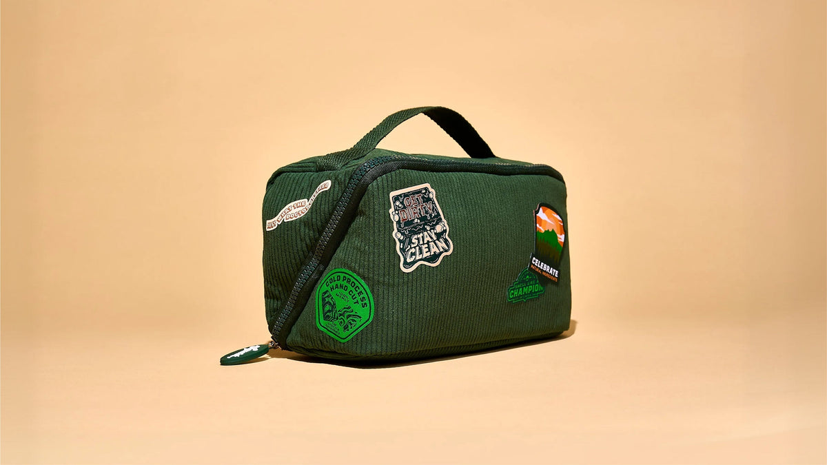 Corduroy Toiletry Bag A3