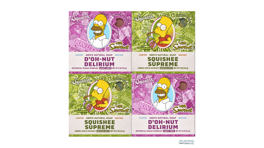 Simpsons Suds 4-Pack A2