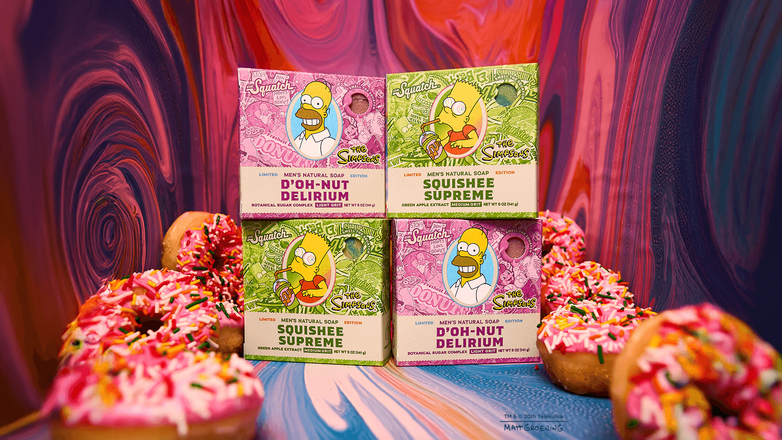Simpsons Suds 4-Pack A2