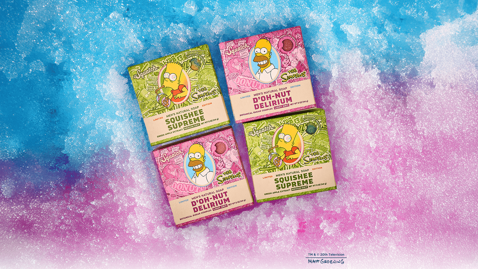 Simpsons Suds 4-Pack A2