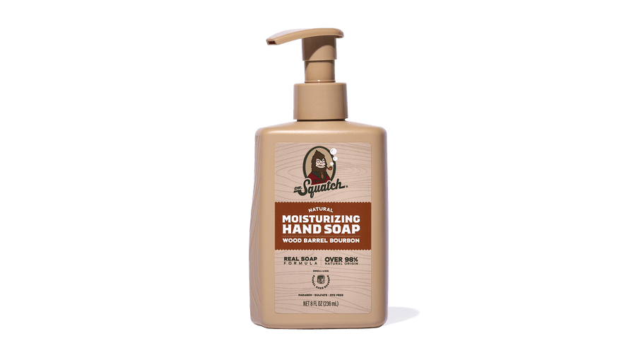 Wood Barrel Bourbon Hand Soap Y4